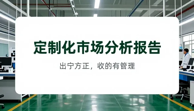 定制化市场分析报告在流程优化中的实际应用